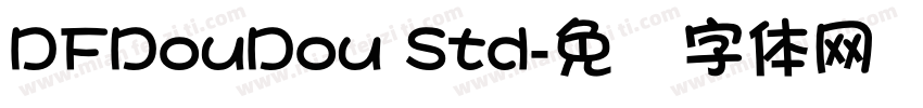 DFDouDou Std字体转换
